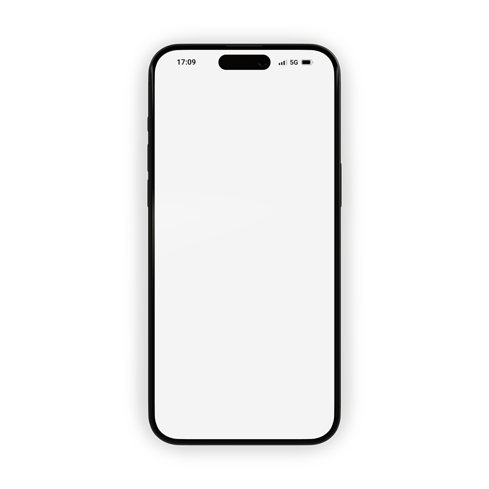 photo d'un imphone vide